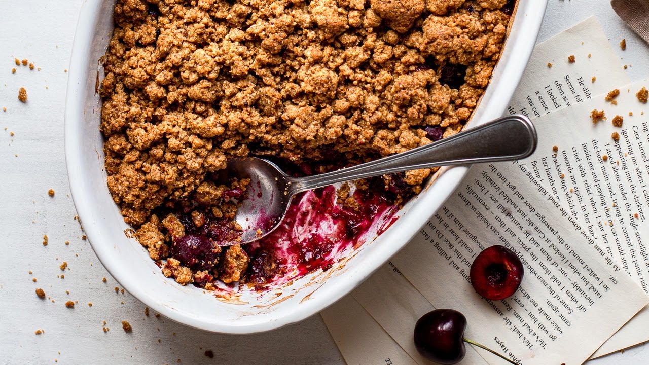 Gluten-Free Cherry Crisp