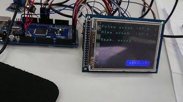 Arduino - 3,2" tft display/ temperature sensor (1-wire) 1/2