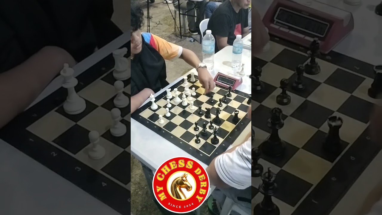 Crucial endgame moments of Cassey Miguel Tabamo and JunMark Baldesimo in Sicilian Defence