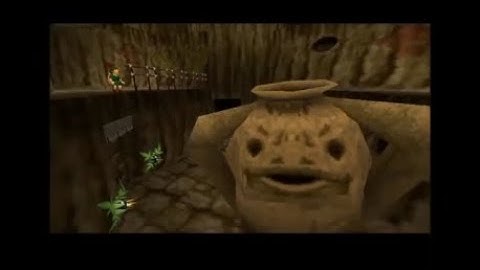Ocarina of Time (N64) - Toss the bomb in the urn