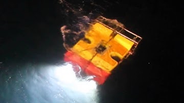 ROV ISIS deployment and recovery