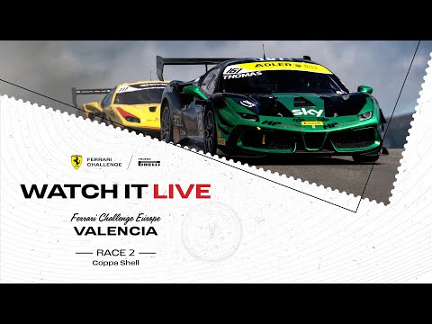 Ferrari Challenge Europe Coppa Shell&amp;AM - Valencia, Race 2