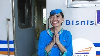 Pramugari Hitz di KA Ranggajati (Trip Ranggajati 1/2)