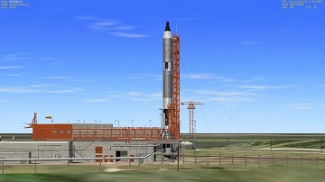 Gemini 4 Launch (Orbiter Simulator)