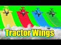 TRACTOR WINGS CORN CHAFF MAKING With PLANE TRACTOR Farming Simulator 22