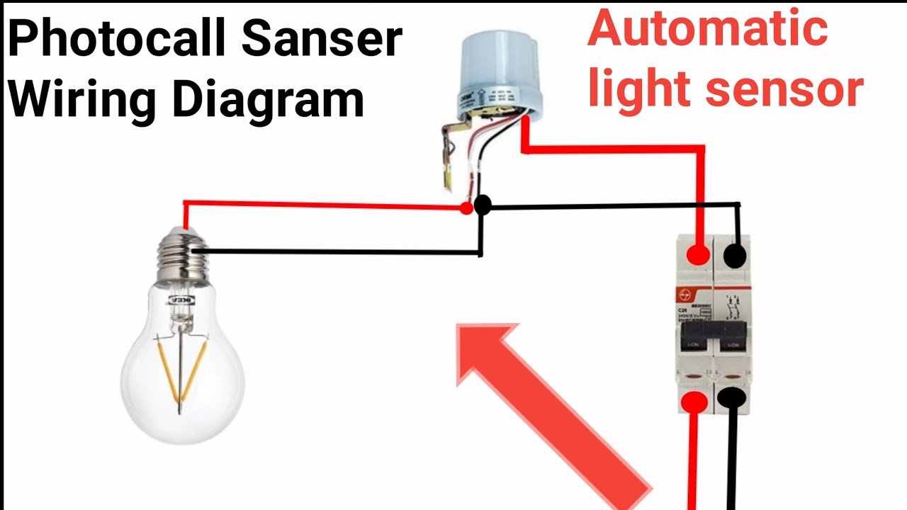 Photocell Light Sensor Wiring Diagram
