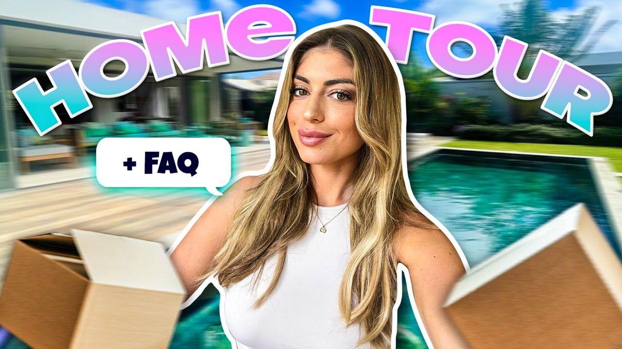 HOME TOUR ! MON DEMENAGEMENT À L' ÎLE MAURICE ( + FAQ  )