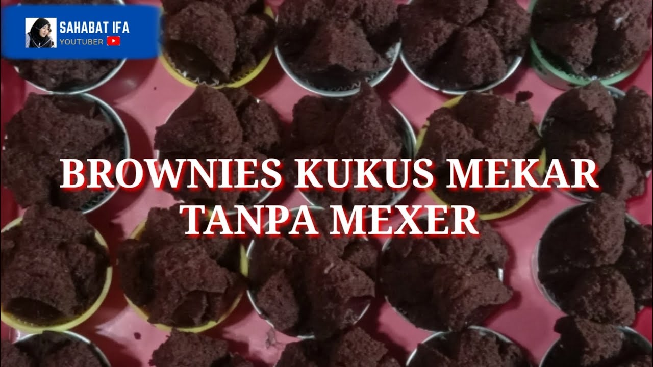 cara membuat brownies kukus mekar anti gagal rasa Endulita cara 