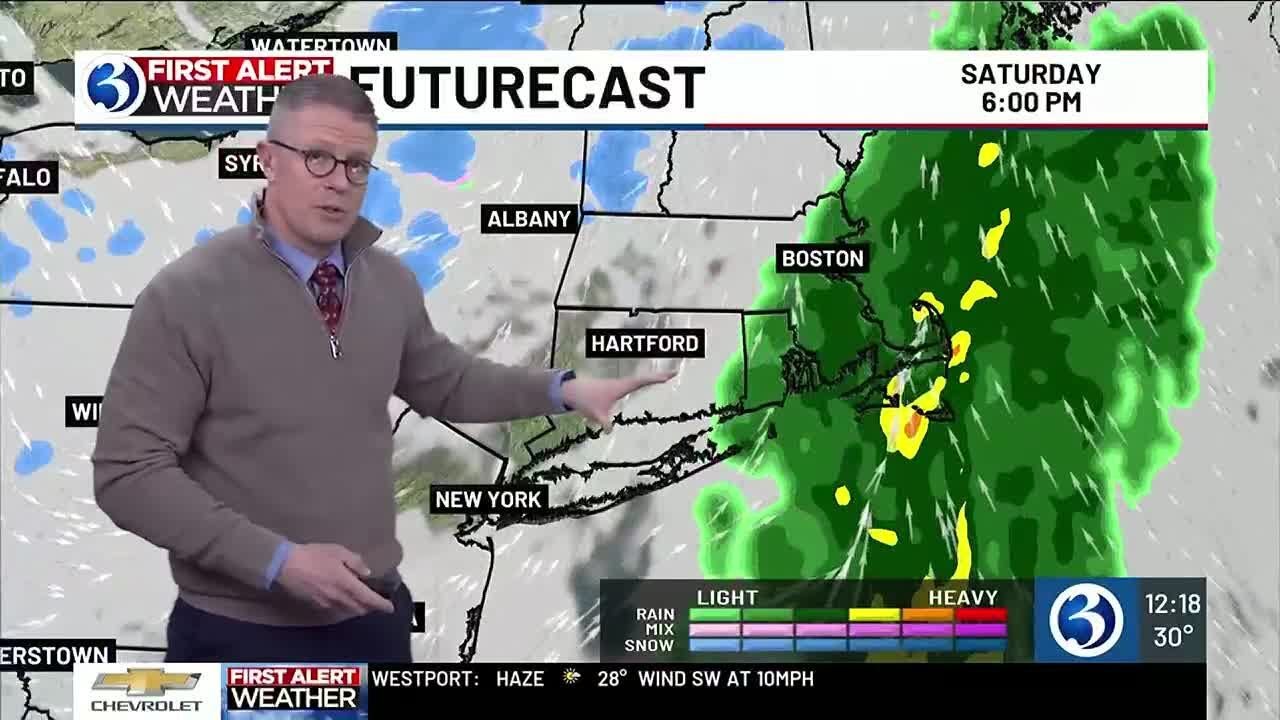 FORECAST: Weekend rain, chance for snow. Then, First Alert Weather Days ...