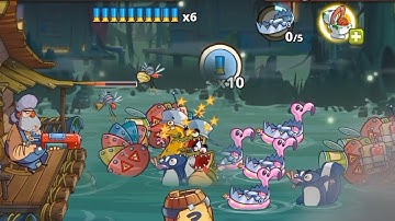 Swamp Attack 2 : Ep 1 Chapter 3 Level 53 วางกับดักเป็ด