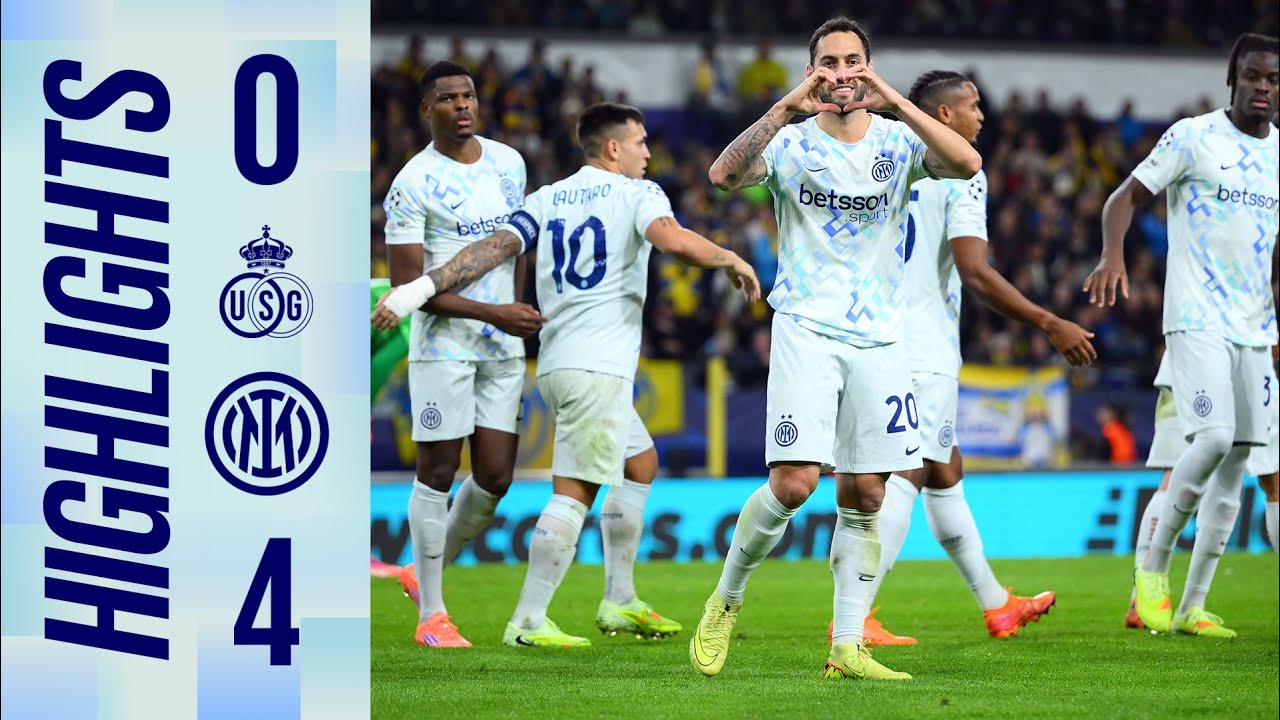 INTER HIT FOUR IN BRUSSELS 😎 | USG 0-4 INTER | UCL 25/26 HIGHLIGHTS ⚫🔵