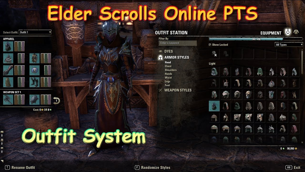 ESO PTS v3 3 0 Outfit System Update 17