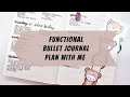 Functional Bullet Journal | Plan With Me | Leuchtturm1917 A5