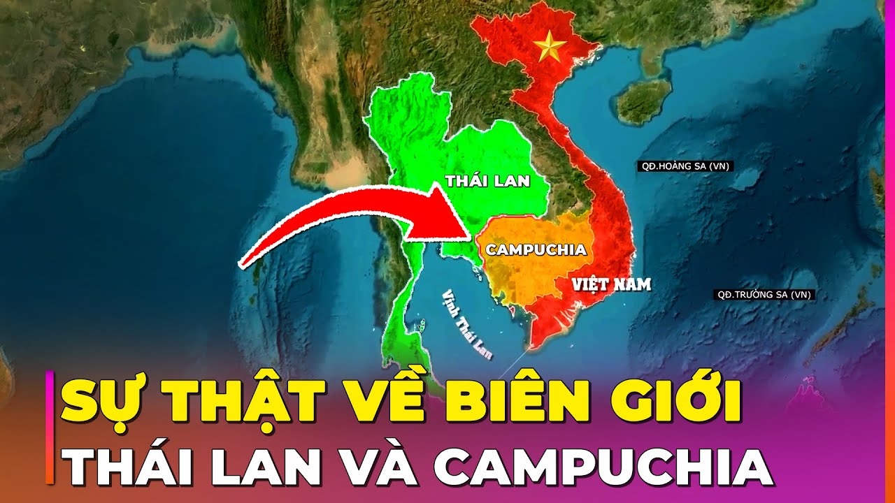 OAN GIA ĐỊA LÝ THÁI LAN VÀ CAMPUCHIA: TẠI SAO BIỂN CAMPUCHIA LUÔN BỊ KHÓA CHẶT? | Ghiền Địa Lý
