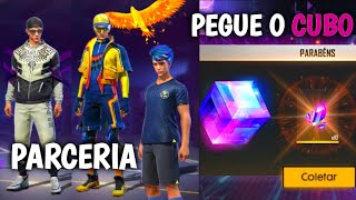 COMO PEGAR O CUBO GRÁTIS, NOVA PARCERIA, SERVIDOR AVANÇADO, NOVIDADES EVENTO FREE FIRE