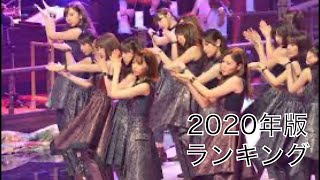 【乃木坂46】　2020版、人気曲ランキング再生回数が1番多い曲は？