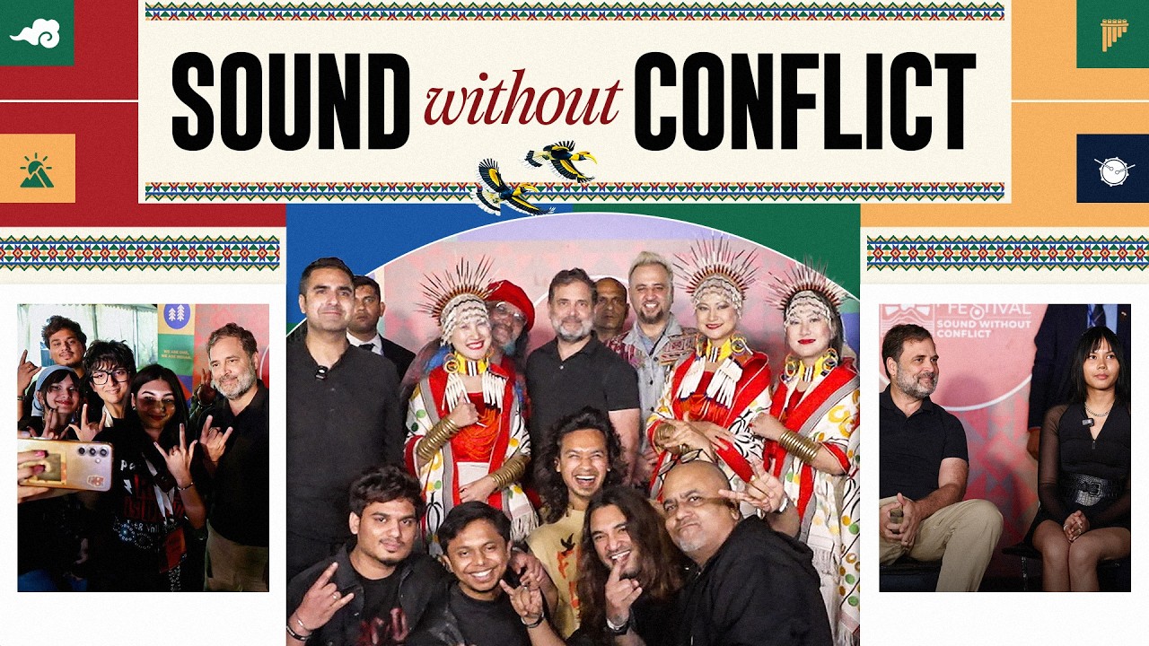 An evening with Reble, Parikrama, Tetseo Sisters & more at North East Music Festival | Rahul Gandhi