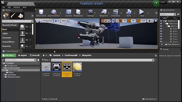 Fabrizio Banfi - Learn Unreal Engine 03 - Remove shooting and gun from first person template