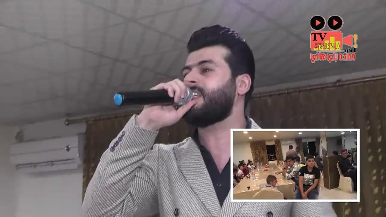الفنان حموده الجبوري حفل زفاف العريس عبد الرحيم قطيط