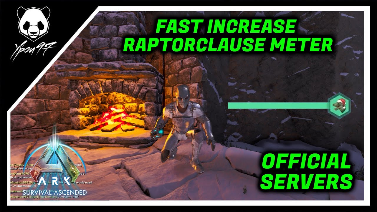 Raptor Claus - The Easy And Fast Way To Increase Your Nice Level | ARK ...