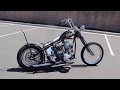 1949 Harley Davidson Panhead Bobber / Build overview and startup