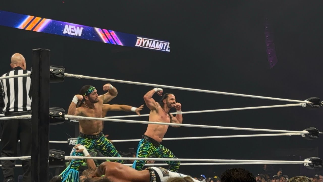 AEW Dynamite: Матч «The Young Bucks» против «The Rascalz» против «Private Party» за звание претен...