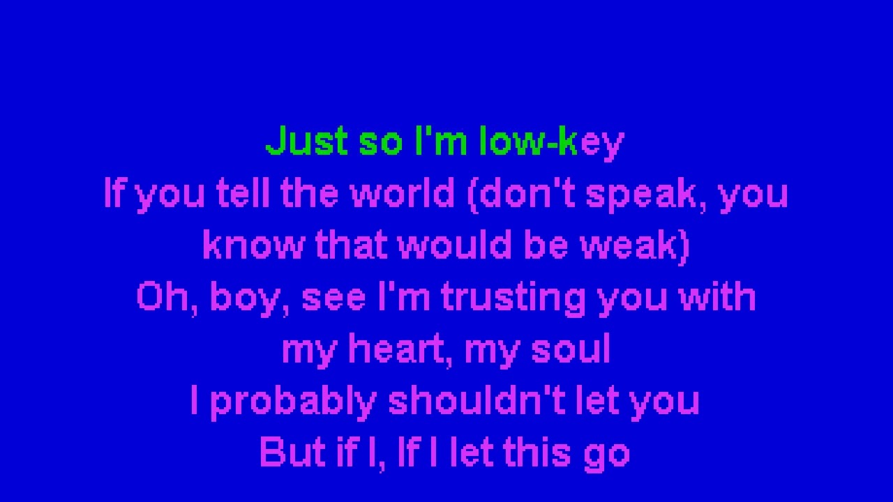 Are You That Somebody Aaliyah Karaoke Lyrics