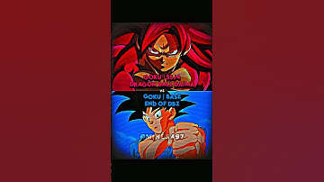SSJ4 Goku (Dragon Ball Daima) vs BASE Goku (End Of Dragon Ball Z)