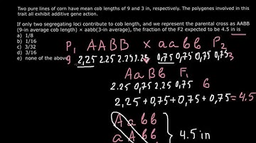 How to solve quantitative genetics problems
