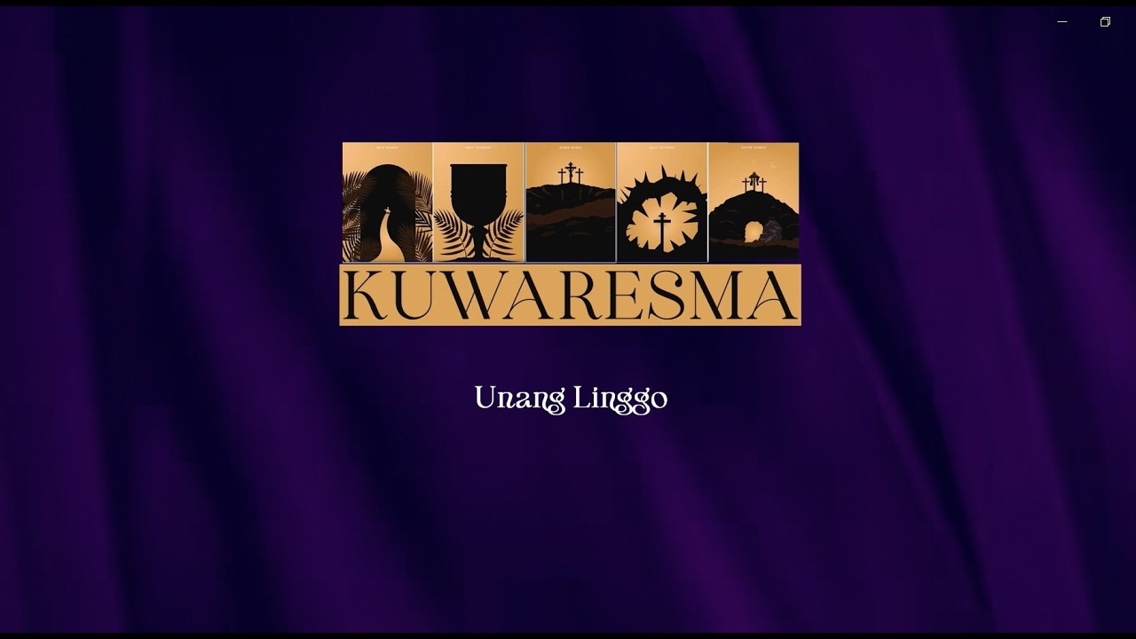 UNANG LINGGO NG KUWARESMA
