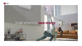 LG DUALCOOL Energy Saving Tips- When turning on your AC