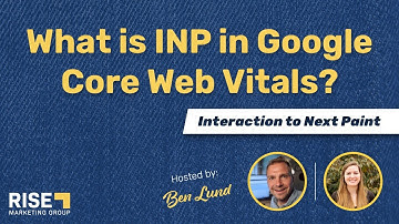 What is Interaction to Next Paint in Google Core Web Vitals
