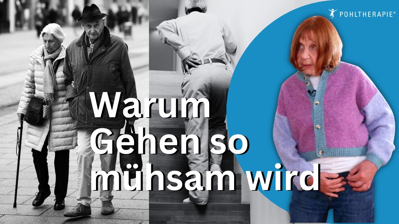So bekommen Sie wieder Schwung beim Gehen (Ballen- und Zehen -Abstoß mit dem hinteren Fuß)
