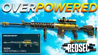 Using the #1 Gun in Battlefield 6 RedSec… SVDM Is DISGUSTING