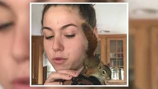 Squirrel Returns to Thank Woman Who Saved Its Life, and Her Reaction Is Priceless