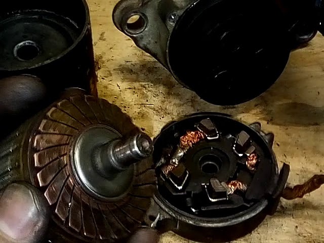 Ремонт стартера toyota camry 40.