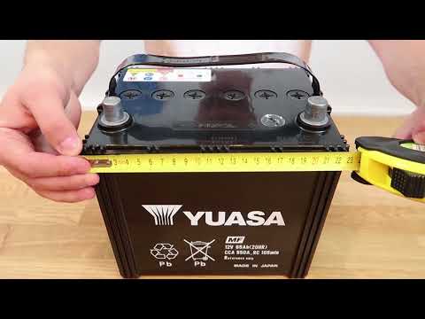 Автомобильный аккумулятор YUASA 80D23L: обзор аккумулятора