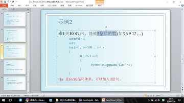 Java快速入门教程4.3 for语句 (共113集 适合零基础Java初学者)