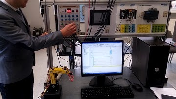 PLC-controlled Robot Arm