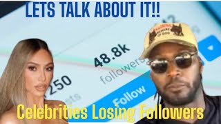 Kwame Brown Reacts To Kim Kardashian & Many Other Celebrities Losing Millions Of Followers!
