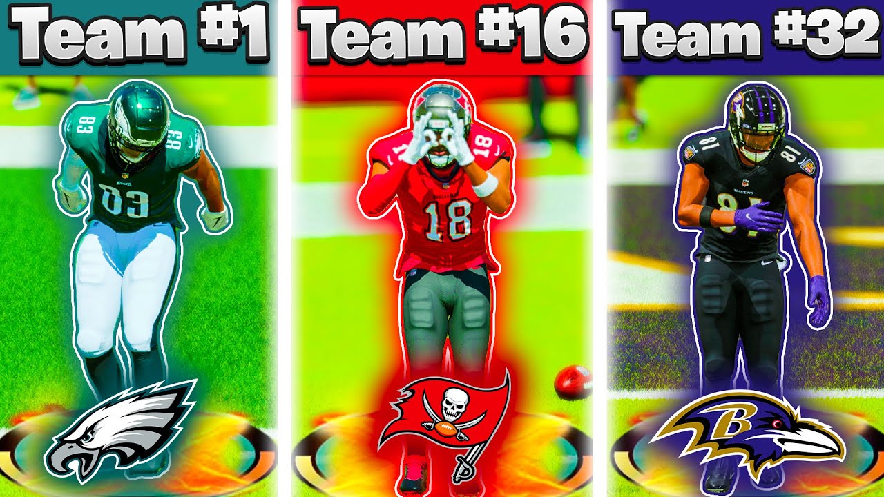 A Griddy With EVERY NFL Team In Madden! YouTube