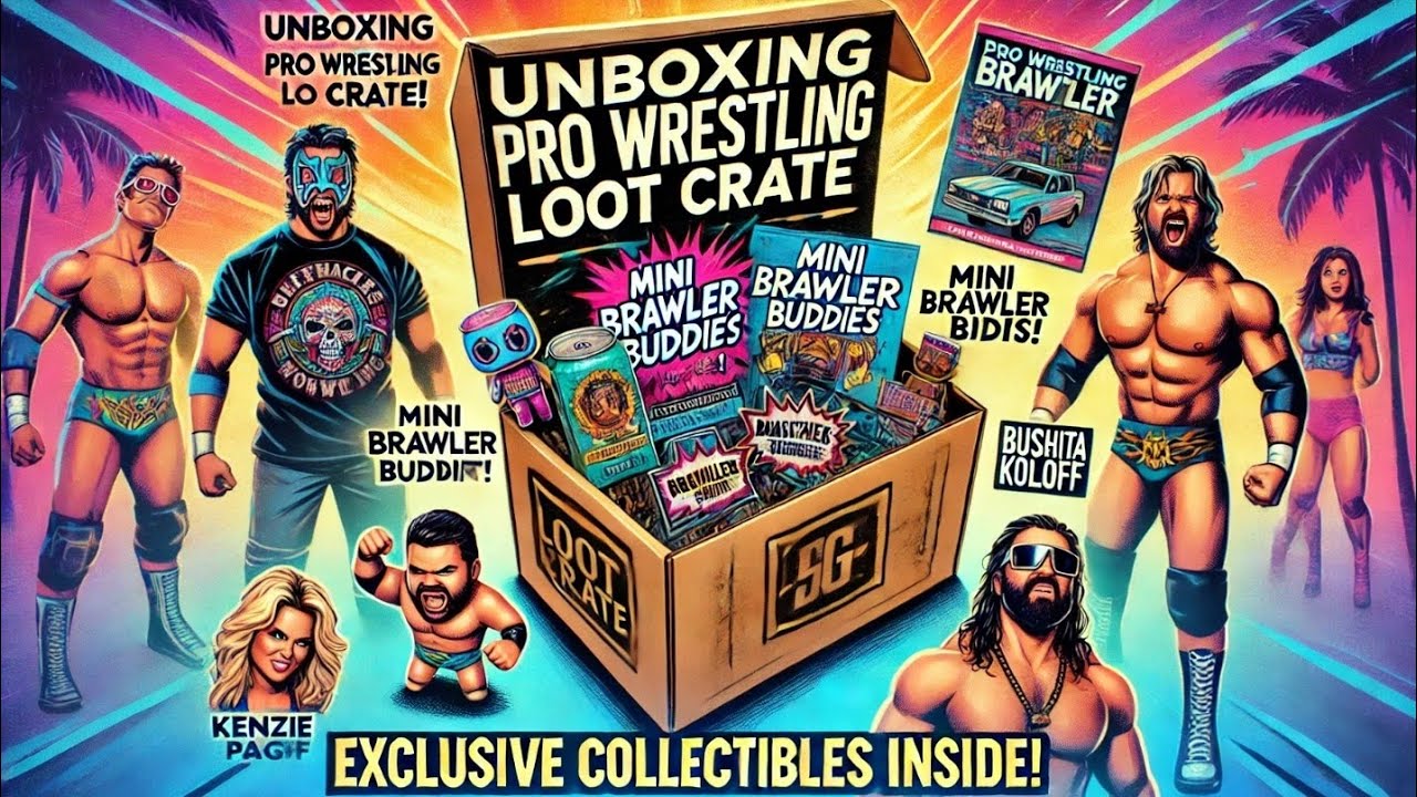 Unboxing Pro Wrestling Loot Box: Exclusive Merchandise Revealed
