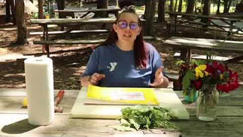 Nature Crafts with Sydney: Hammered Flower Prints