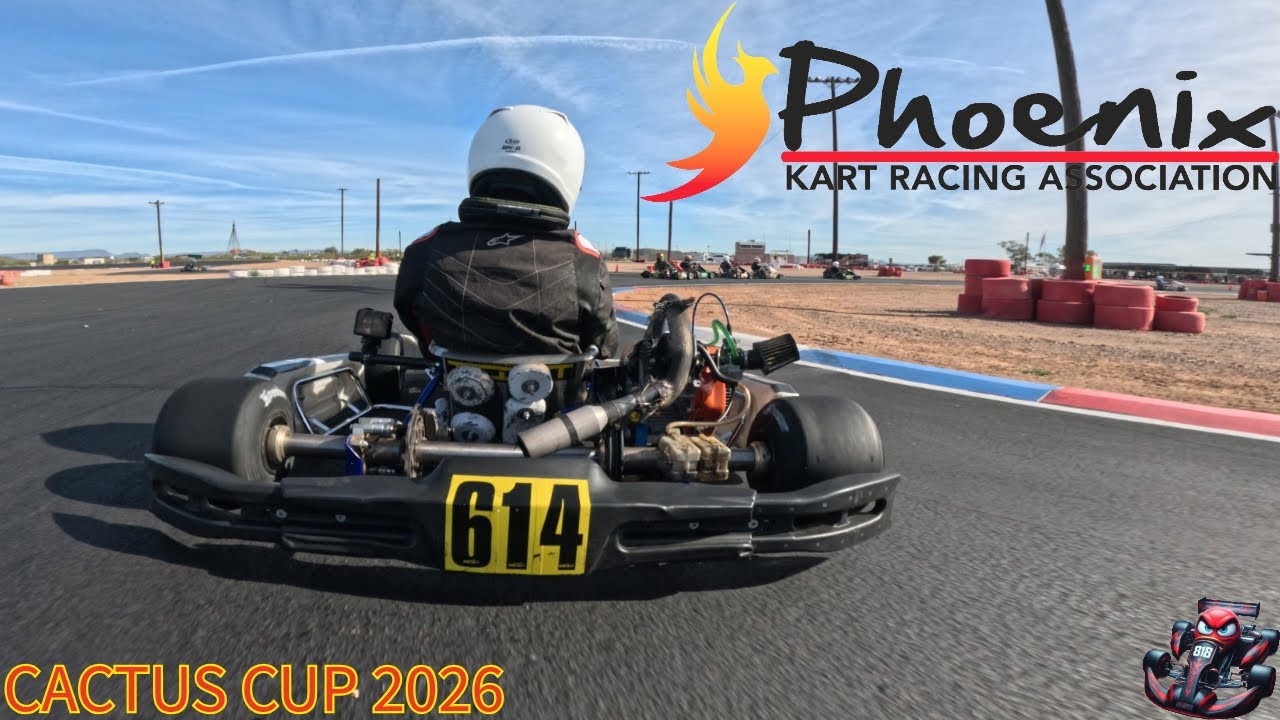 PKRA 2026 Cactus Cup LO206 Sr. Heat 2 (Full track CCW) 1-18-2026 (P18 to P9) **Reupload with Crash**