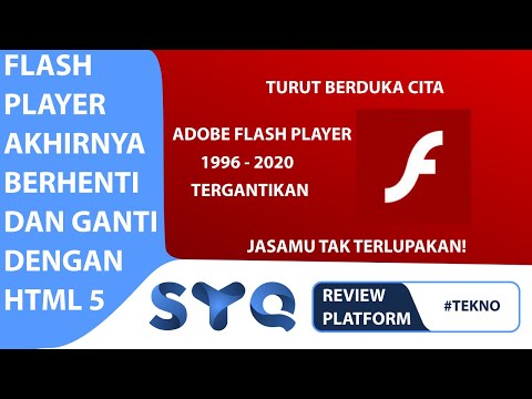 Video: Apakah flash player dimatikan?