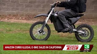 Amazon stops illegal e-bike sales in California following KCRA 3 Investigates request