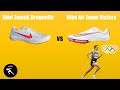 Nike ZoomX Dragonfly vs Air Zoom Victory | Testing spikes with an Olympian