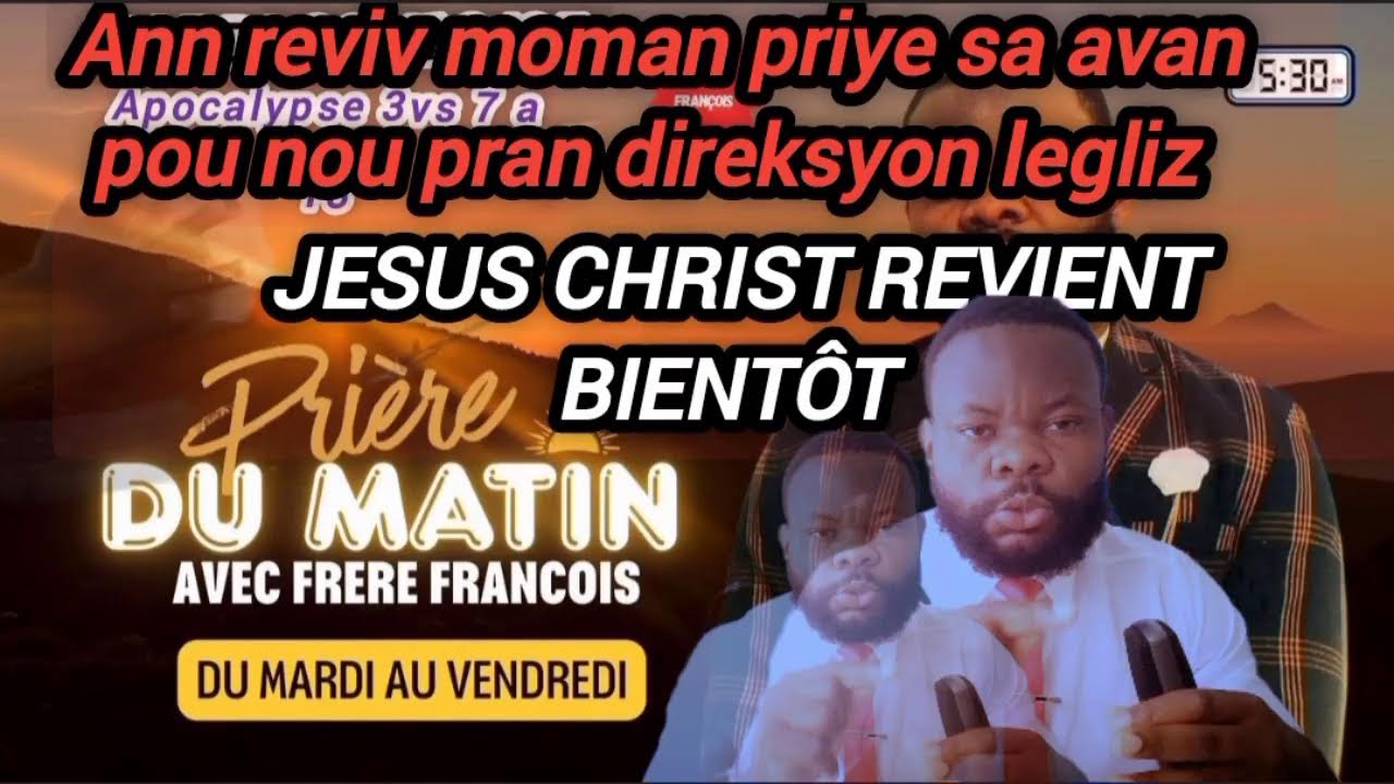 ANN REVIV MOMAN PRIYÈ SA AVAN NOU PRAN DIREKSYONLEGLIZ/ FRERE FRANÇOIS