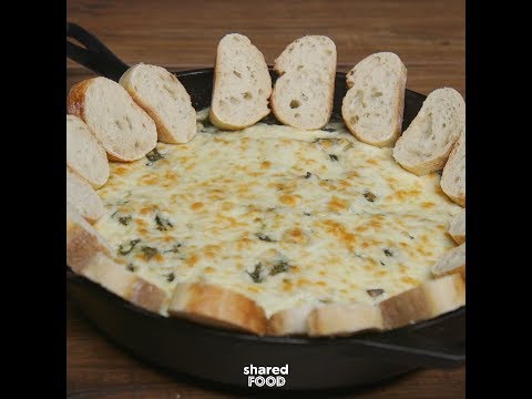 cheesy bacon spinach dip