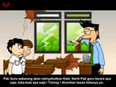 KARTUN ANTONIM LUCU BANGET 